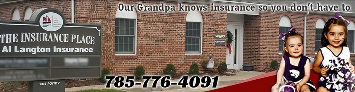 Our Grandpa knows insurance so you don't have to - Call 785-776-4091