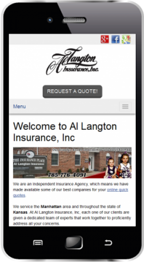 Responsive for Mobile Phones